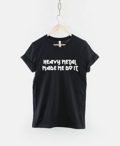 Heavy Metal Font T-Shirt PU27