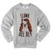 Llama Del Rey Sweatshirt (GPMU)