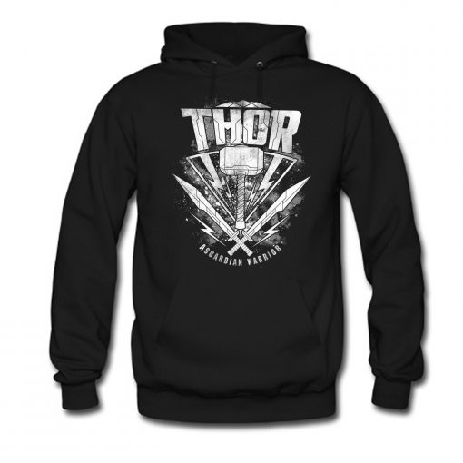 Marvel Thor Ragnarok Hammer Logo Hoodie (GPMU)