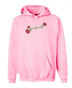 Power Of Rose Embroidered Hoodie (GPMU)