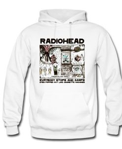 Radiohead In Drawing Hoodie (GPMU)