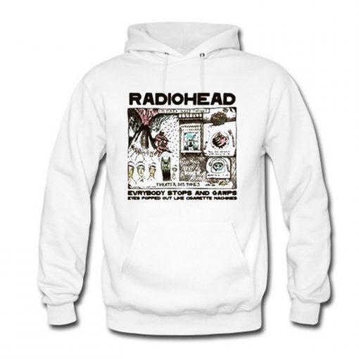 Radiohead In Drawing Hoodie (GPMU)