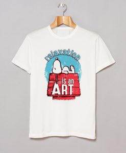 Relaxation Is An Art Snoopy T Shirt (GPMU)