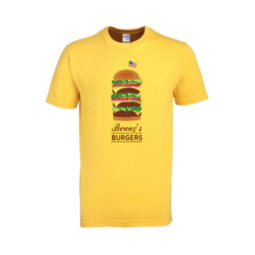 Stranger Things Benny’s Burgers T Shirt (GPMU)