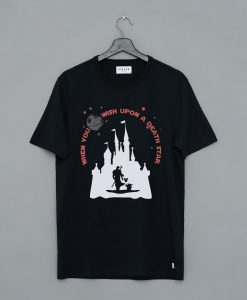 When you wish upon a Darth Vader Yoda Mickey Disney Death Star T Shirt (GPMU)