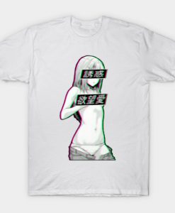 Aesthetic girl T-Shirt AI