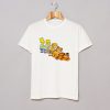 Bart Simpson And Garfield T-Shirt (GPMU)