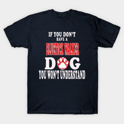 Bluetick Walker Gift T-Shirt AI