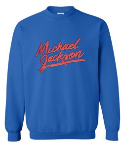 Bright blue Michael Jackson Sweatshirt (GPMU)