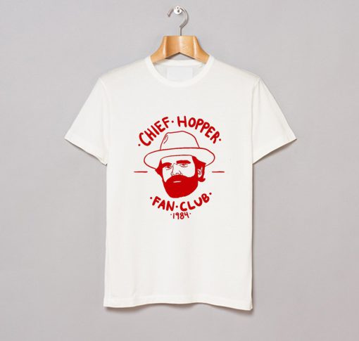 Chief Hopper Fan Club 1984 T Shirt (GPMU)