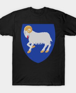 Coat Of Arms Of The Faroe Islands T-Shirt AI