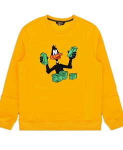Daffy Duck Stacking Money Sweatshirt (GPMU)