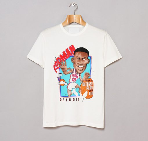 Detroit Bad Boys Dennis Rodman T-Shirt (GPMU)