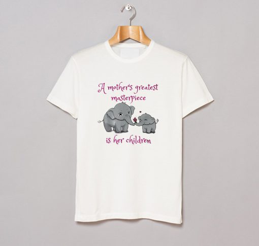 Elephant a Mother’s Greatest T-Shirt (GPMU)