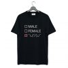 Gender Shrug Nonbinary Genderqueer T Shirt (GPMU)