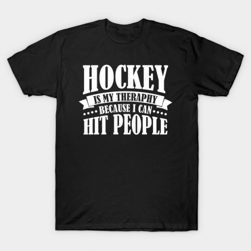 Hockey Player Team Coach T-Shirt AI
