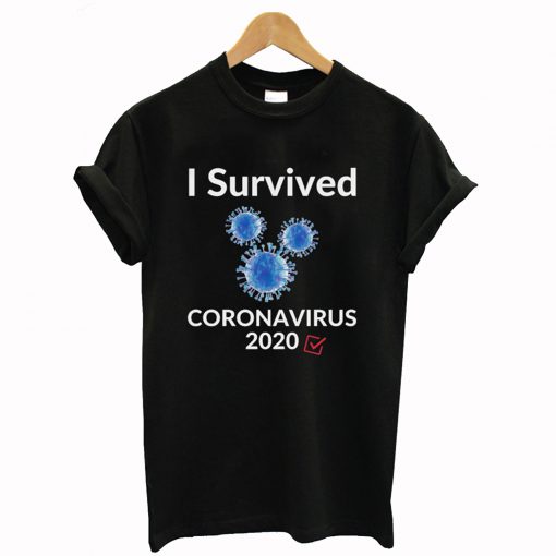 I Survived Corona Virus 2020 T-Shirt Black (GPMU)
