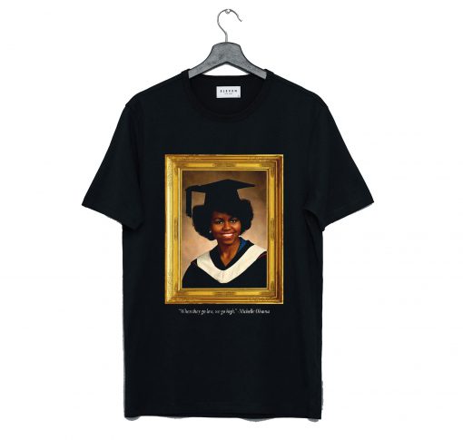 Michelle Obama Graduation Portrait T Shirt (GPMU)