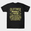 Oldtimer Modell Baujahr 1978 T-Shirt AI