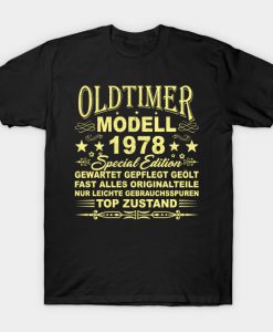Oldtimer Modell Baujahr 1978 T-Shirt AI