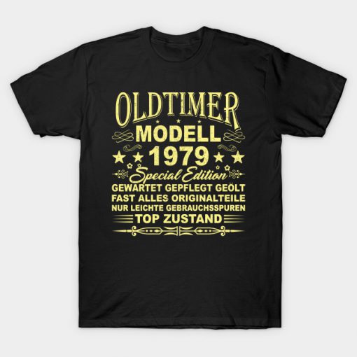 Oldtimer Modell Baujahr 1979 T-Shirt AI