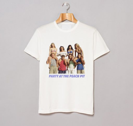 Party at the Peach Pit Beverly Hills 90210 T-Shirt (GPMU)