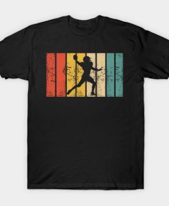 Retro Football Player Gift I American Football Lover T Shirt AI