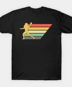 Retro Football Player Gift I American Football Lover T-Shirt AI