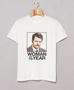 Ron Swanson Woman of the Year Parks and Recreation T-Shirt (GPMU)