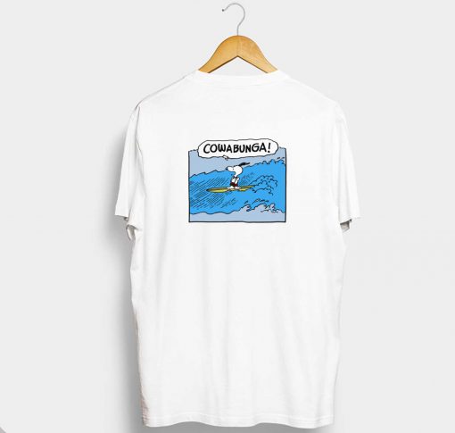 Snoopy Lets Surf Cowabunga T-Shirt (GPMU)