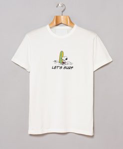 Snoopy Lets Surf Cowabunga T-Shirt (GPMU)