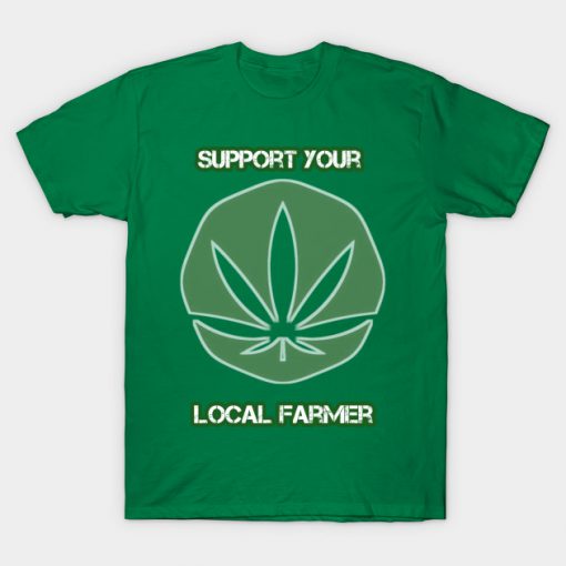 Support Your Local Farmer T-Shirt AI