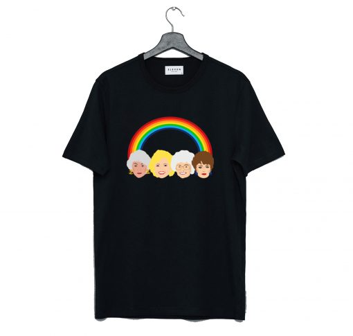 The Golden Girls LGBT Pride Rainbow T Shirt (GPMU)