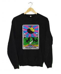 The Moon Life Tarot by Oliver Hibert Sweatshirt (GPMU)