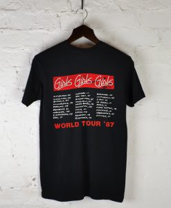 Vintage Motley Crue Bad Boys T-Shirt Back (GPMU)