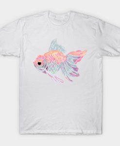 Watercolored Fish T-Shirt AI