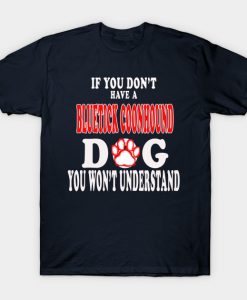 bluetick coonhound gift T-Shirt AI