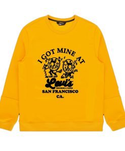 i got mine at levi’s san francisco CA Sweatshirt (GPMU)