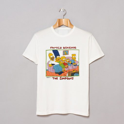 1989 The Simpsons Family Bonding T Shirt (GPMU)