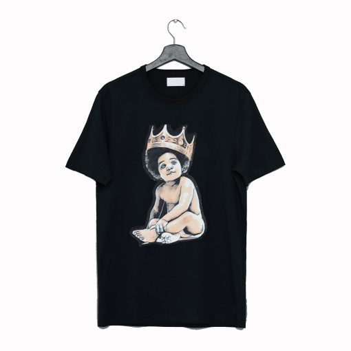 Baby Biggie Black T Shirt AI