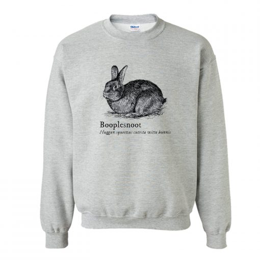 Booplesnoot Cute Funny Bunny Rabbit Lover Sweatshirt (GPMU)
