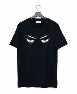 Eyebrows and Eyelashes Makeup Cosmetic T Shirt AI