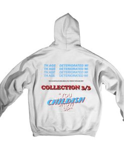 Grey Childish Back Hoodie (GPMU)