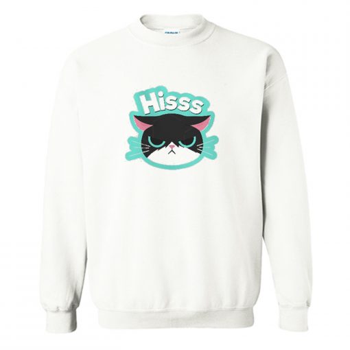 Hisss Angry Cat Sweatshirt (GPMU)