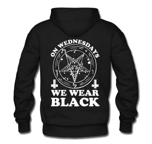 On Wednesdays We Wear Black Hoodie (GPMU)