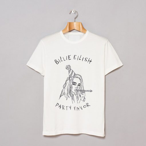 Party Favor Billie Eilish T-Shirt AI