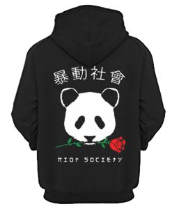 Riot Society Panda Hoodie Back (GPMU)