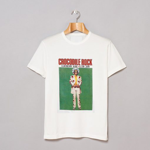 Elton John Crocodile Rock Elderberry Wine T-Shirt (GPMU)