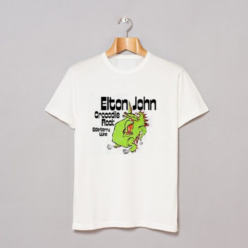 Elton John Crocodile Rock Elderberry Wine T-Shirt (GPMU)