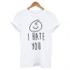 I Hate You Smiley T-Shirt (GPMU)